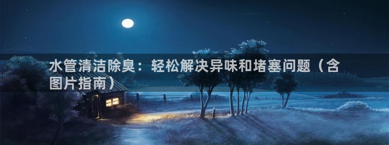 尊龙d88手机登录免费下载：水管清洁除臭：轻松解决异味和