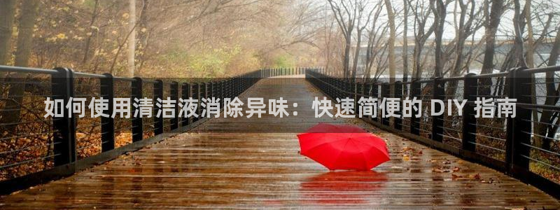 尊龙,人生就是博!登录国际：如何使用清洁液消除异味：快速