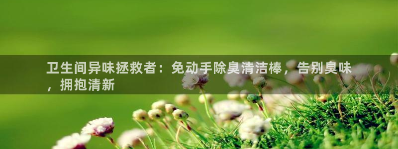 尊龙d88平台登录：卫生间异味拯救者：免动手除臭清洁棒，